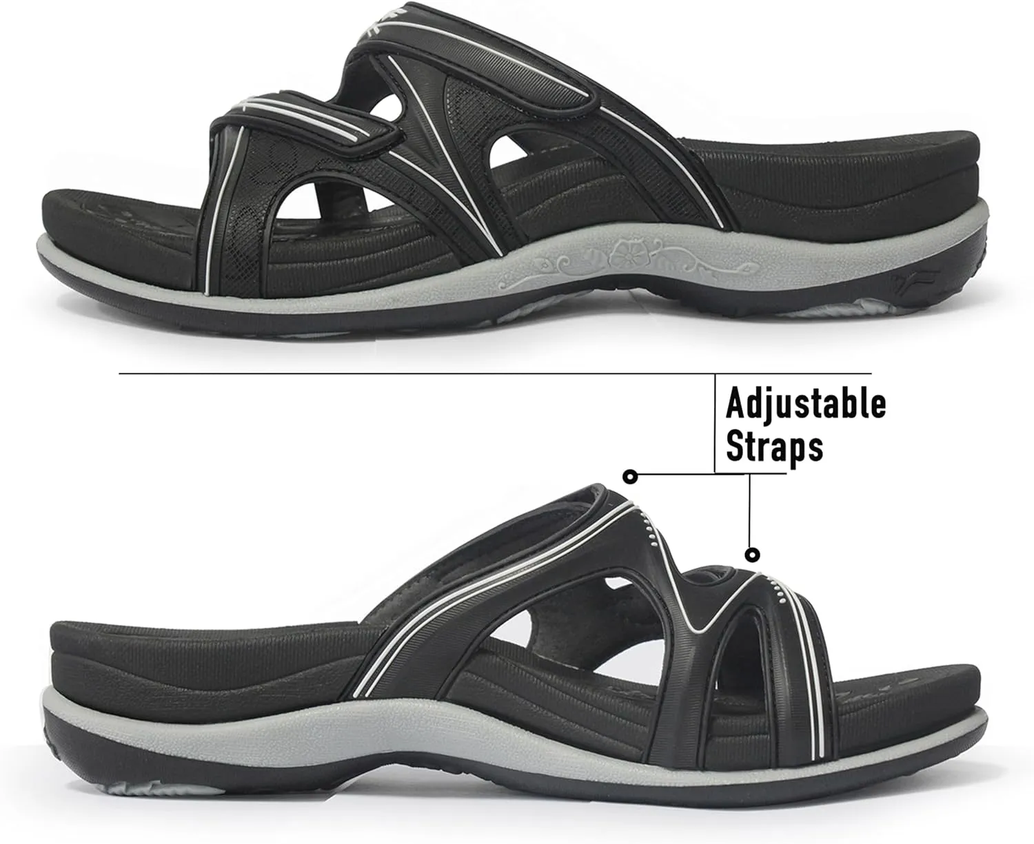 Gold Pigeon Shoes SIGNATURE Comfort Walking Ergonomic Slides Sandals for Women