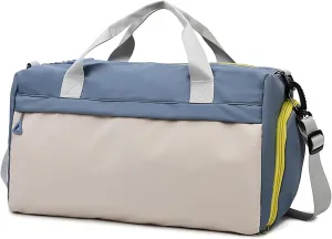 Gym Bag for Women,Duffle Bag for Travel,40L Carry On Weekender Bags with Shoe Compartment,Sports Bags for Yoga & Dance with Wet Pocket