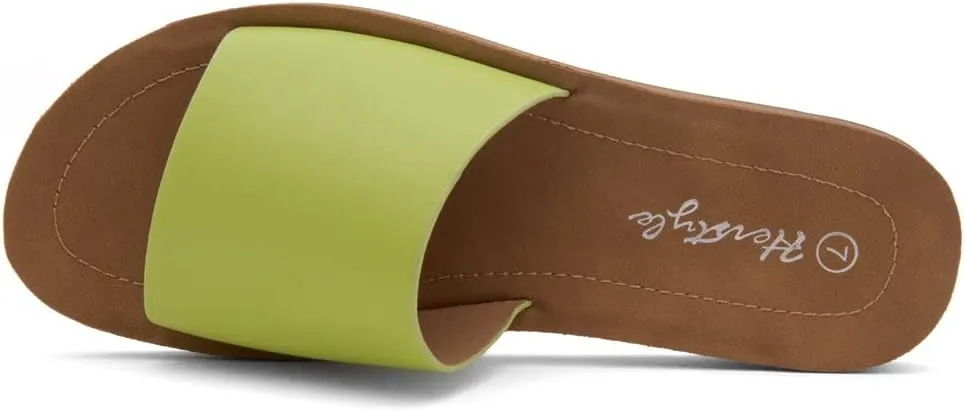 Herstyle Women’s Flat Sandals 2025 – Dressy Fashion Slides with Cushioned Footbed | Open Toe, Slip-On Lightweight Sandals for Summer, Beach & Daily Casual Wear