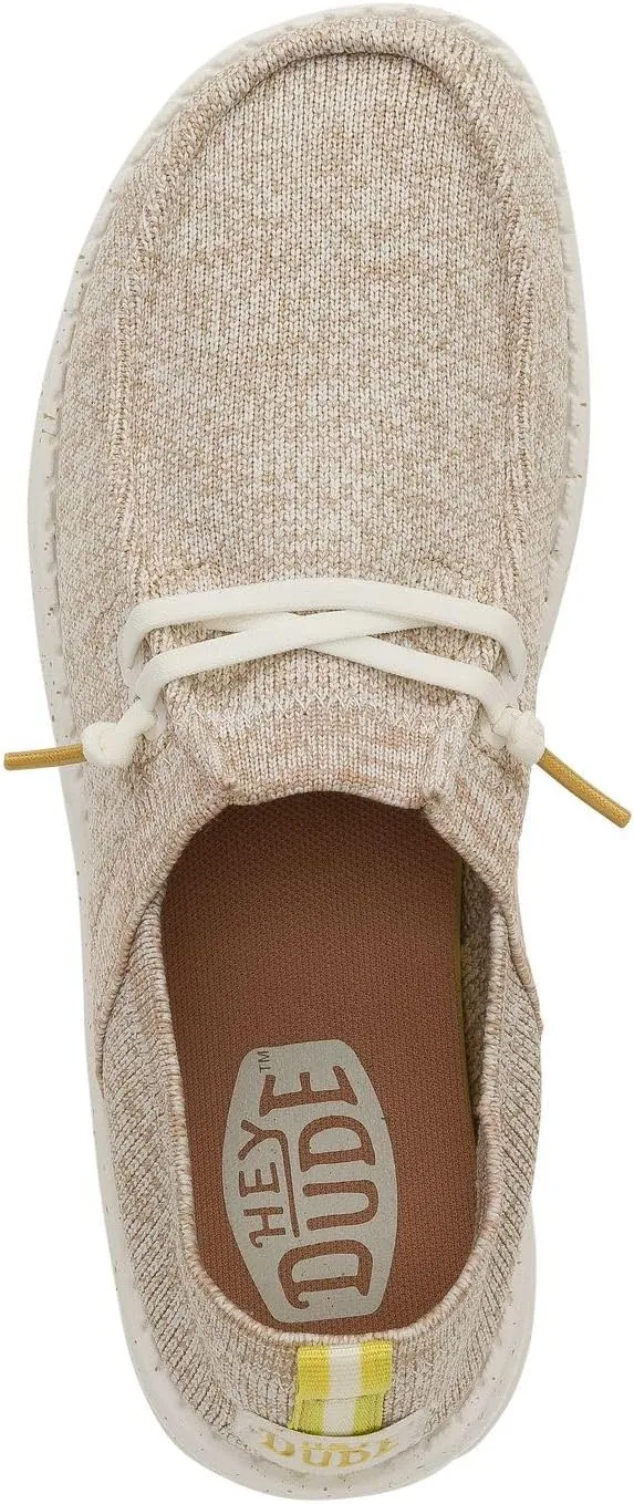 Hey Dude Women's Wendy Halo Knit | Women's Shoes | Women's Slip On Loafers | Comfortable & Light-Weight