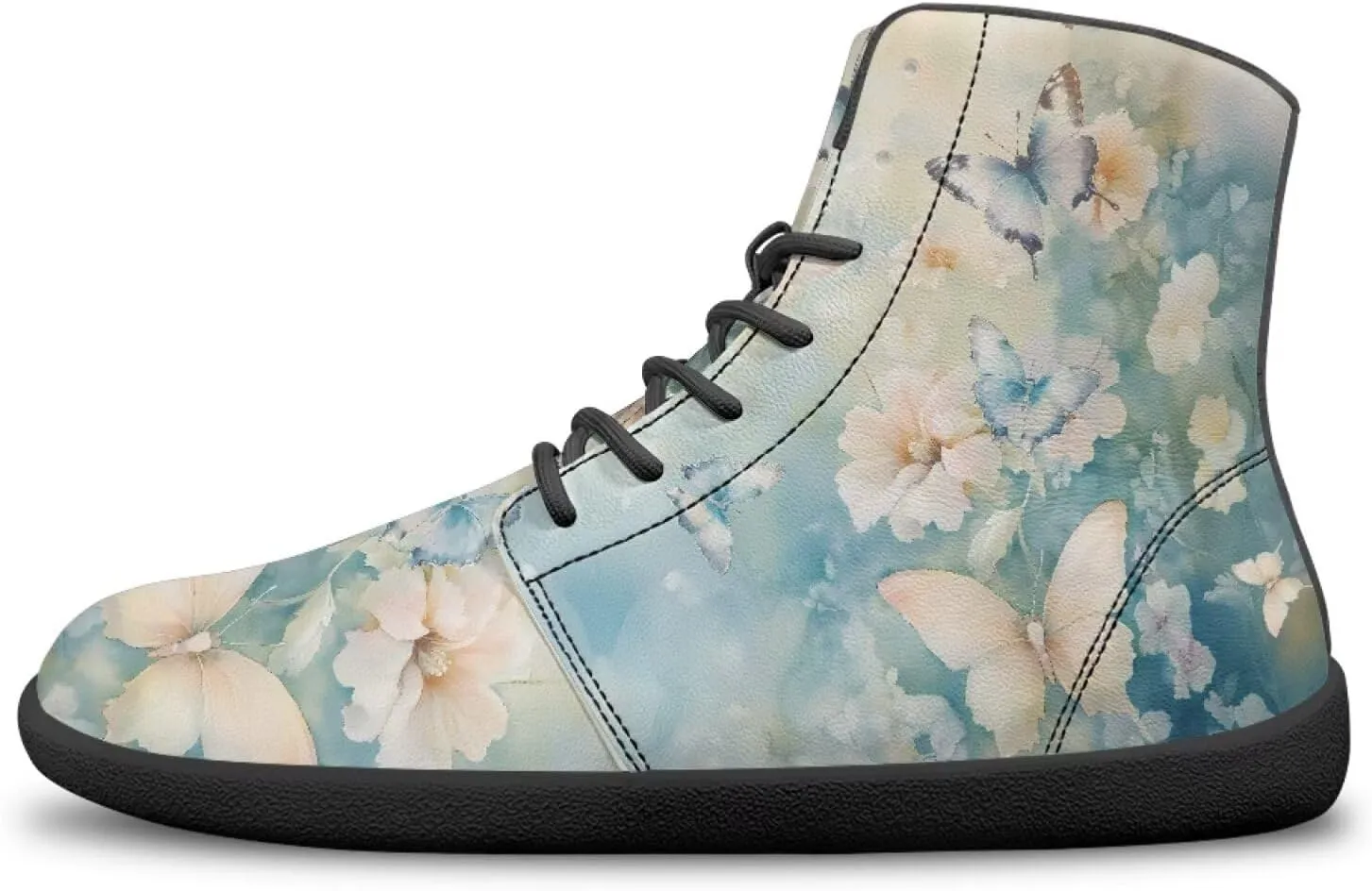 High Top Walking Barefoot Shoes for Men Women Running Sneakers Driving Loafers Work Training Shoes
