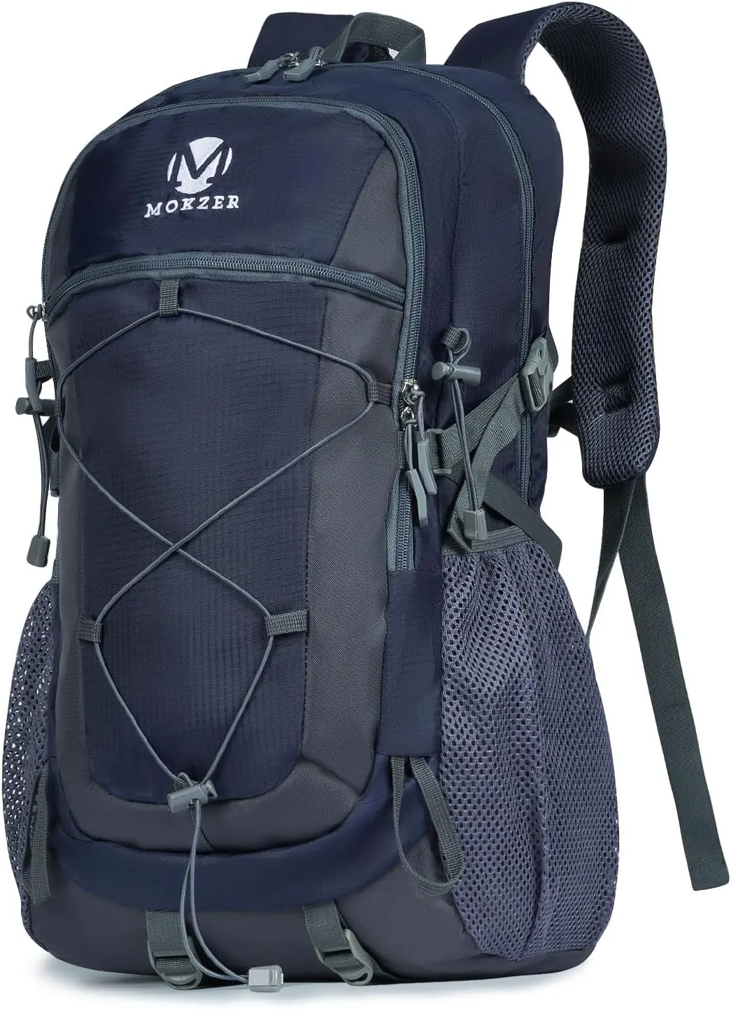 Hiking Backpack,40L Lightweight Water Resistant Camping Daypack for Men and Women, Travel Bag for Outdoor Sport Trekking(Blue)