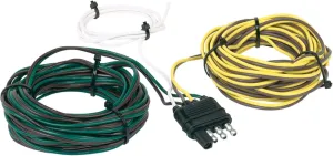 Hopkins Towing Solutions 48265 30' 4 Wire Flat Trailer Side Y-Harness Connector
