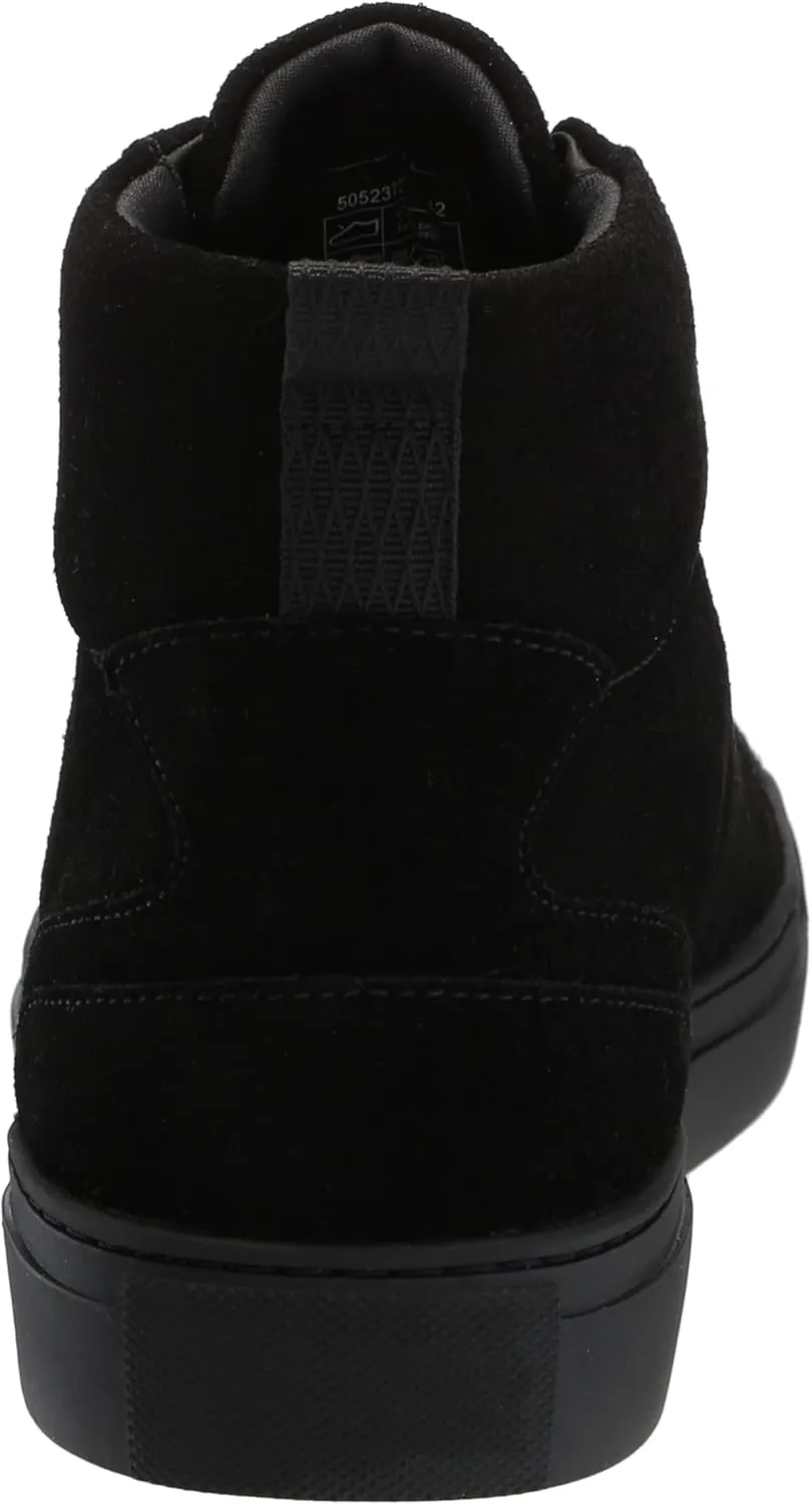 HUGO Men's Essential Cupsole Suede High Top Sneaker