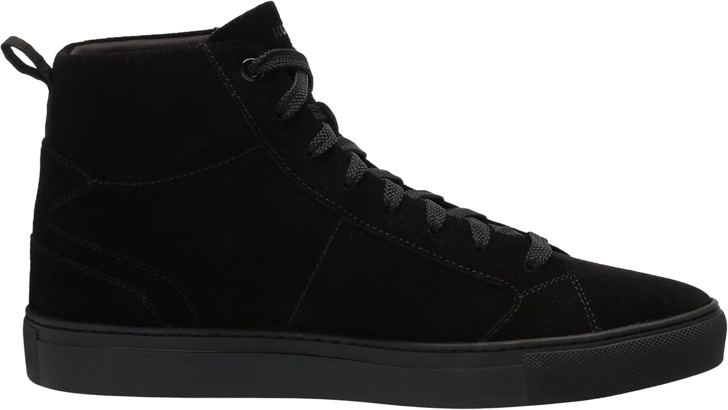 HUGO Men's Essential Cupsole Suede High Top Sneaker