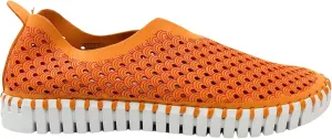 Ilse Jacobsen HORNBÆK Women's Tulip 139 | Flat | Slip-On | Low-Top | Mango Sorbet | 9 M US