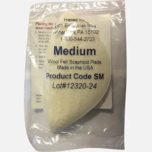 Inc (SM) Pad Scaphoid Medium 1/Pr