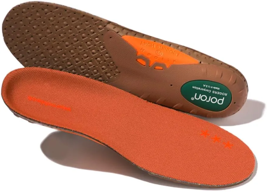 Insole Arch Support Improve Recovery Fast, Reduce Fatigue, Stress, Soreness, Any Shoes, Athletic, Running, Orthotics (M) Mens 7-8 / Womens 8-9