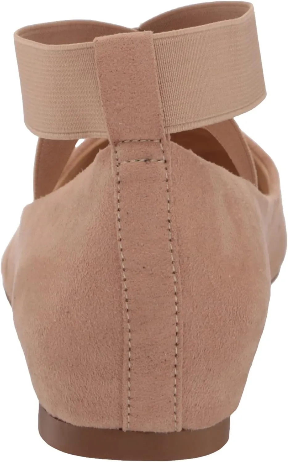 Jessica Simpson Mandayss Women's Pull-On Criss-Cross Ankle Ballet Flats Shoes