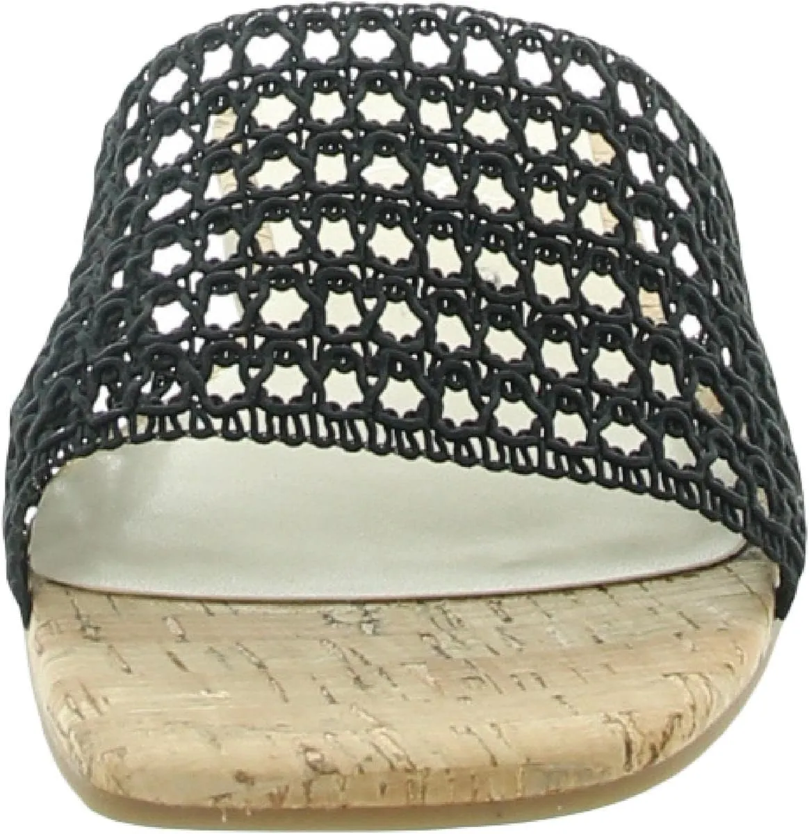 Jessica Simpson Womens Rilane Man Made Slip-On Flat Sandals