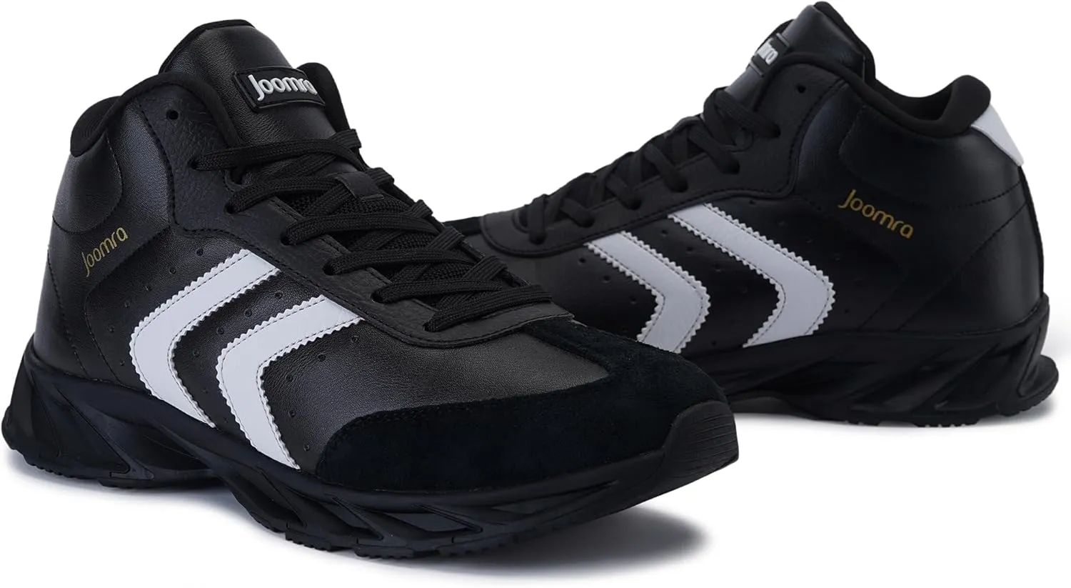 Joomra Men's Stylish Sneakers High Top Athletic-Inspired Shoes