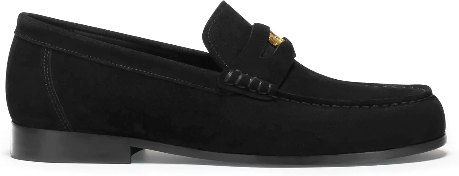 Journey West Men's Vintage Loafers for Men Belgian Loafers Slip-on Loafer Penny Loafer Casual Loafers
