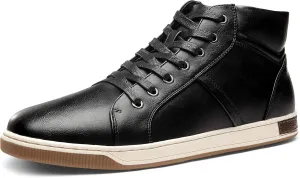 Jousen Men's Casual Shoes High Top Fashion Sneaker Lightweight Men Boots Shoes