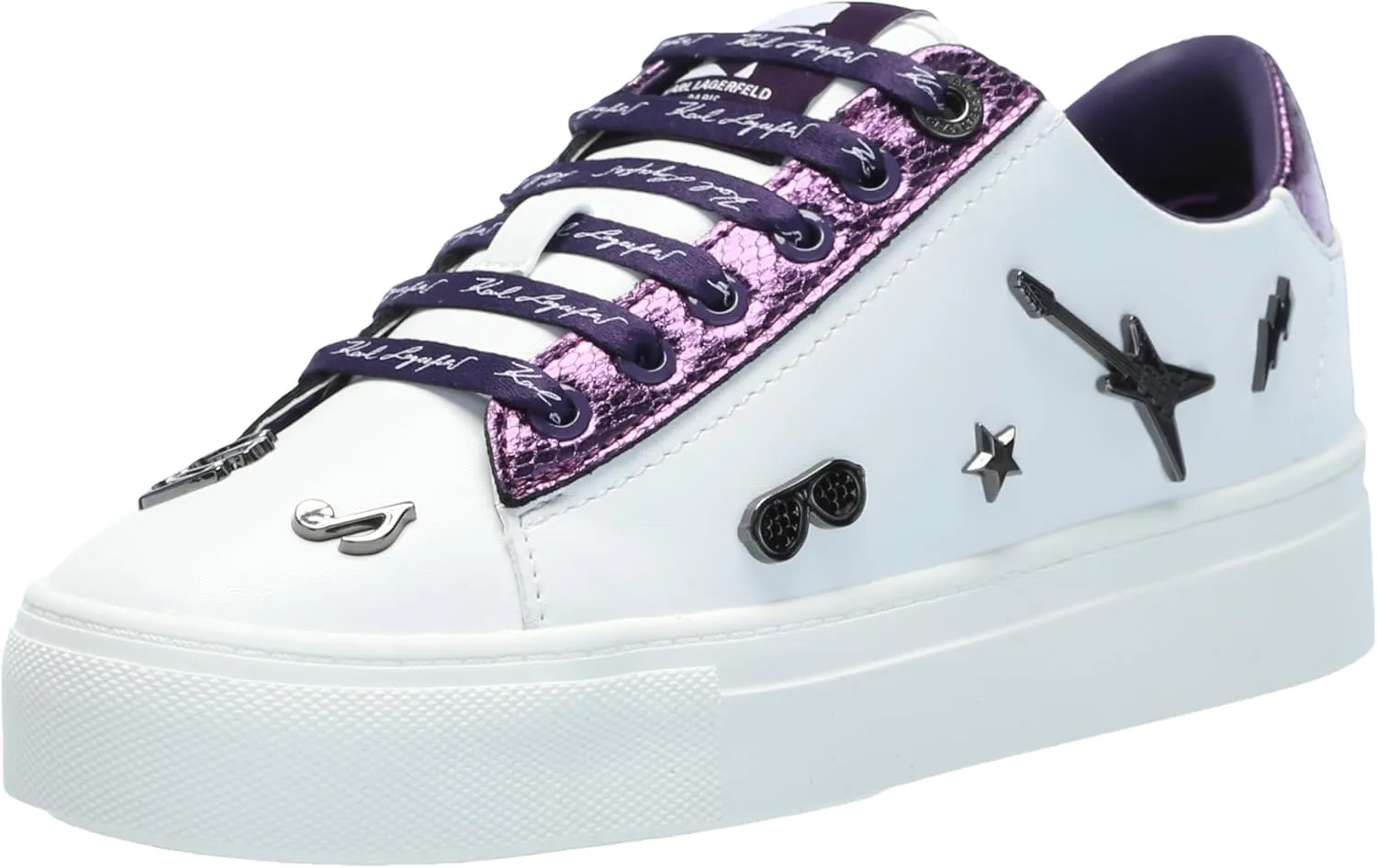 Karl Lagerfeld Paris Women's Cate Pins Sneaker