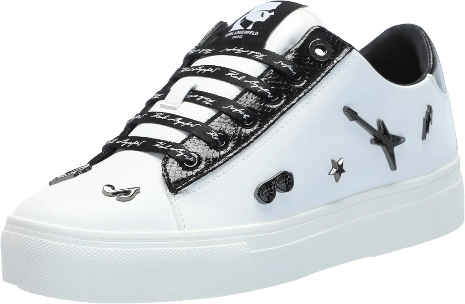 Karl Lagerfeld Paris Women's Cate Pins Sneaker