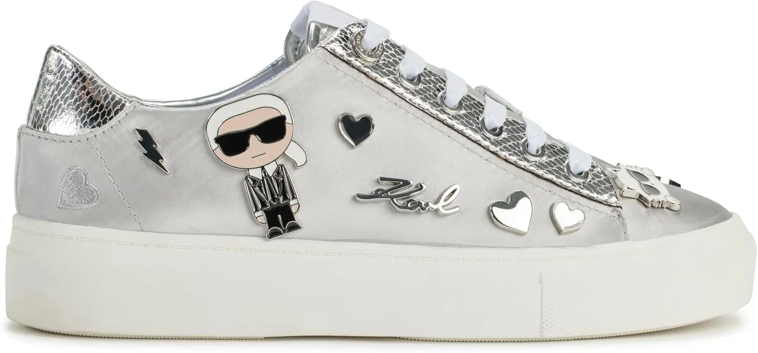 Karl Lagerfeld Paris Women's Cate Pins Sneaker