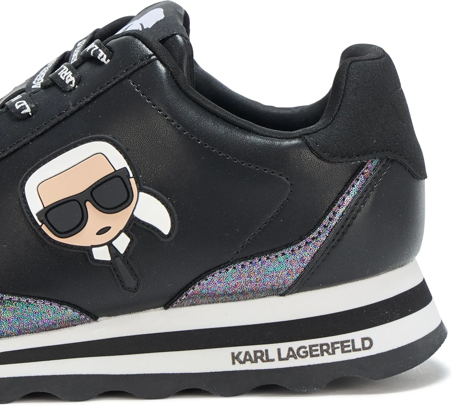 Karl Lagerfeld Paris Women's Meade Everyday Lace Up Sneaker