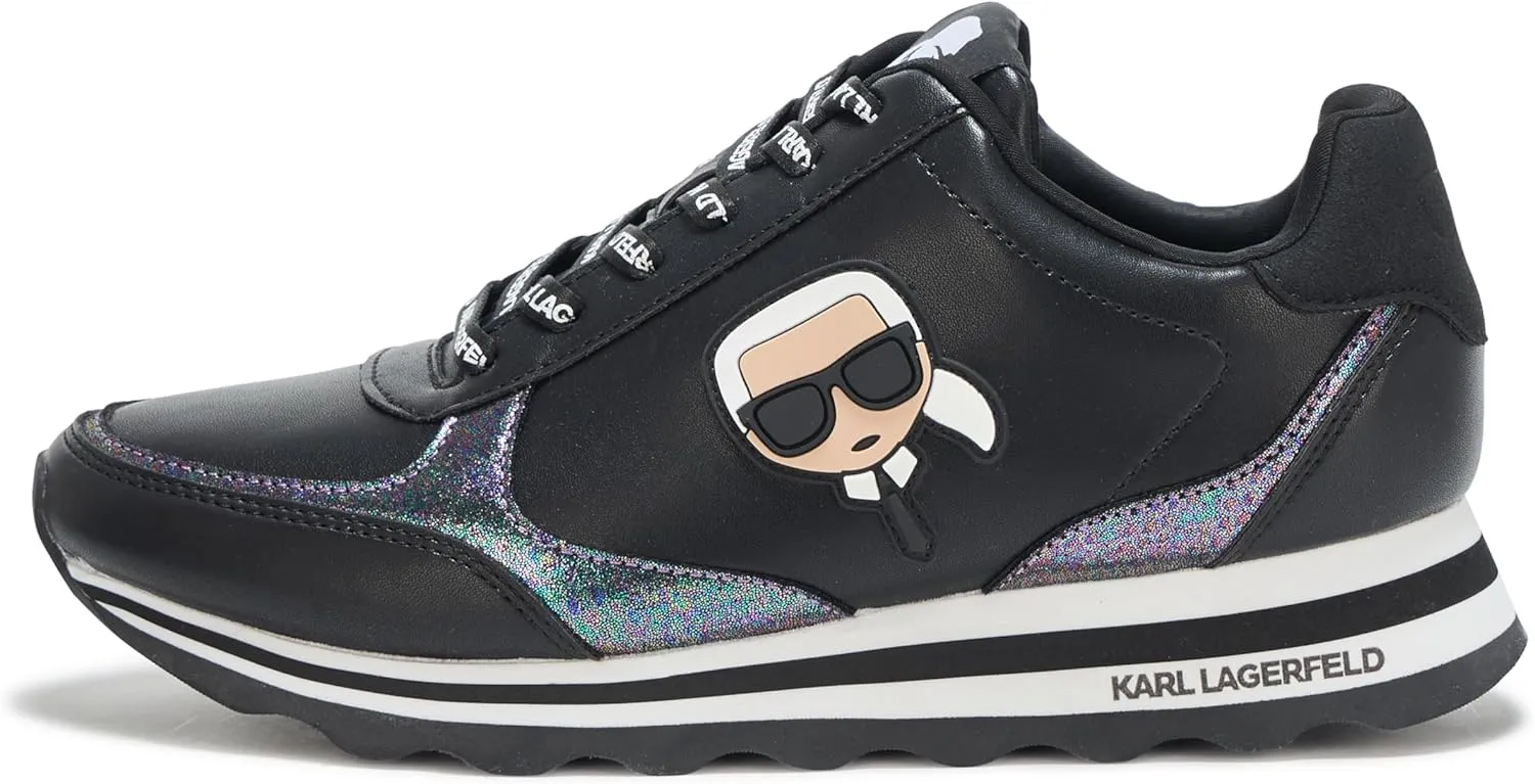 Karl Lagerfeld Paris Women's Meade Everyday Lace Up Sneaker