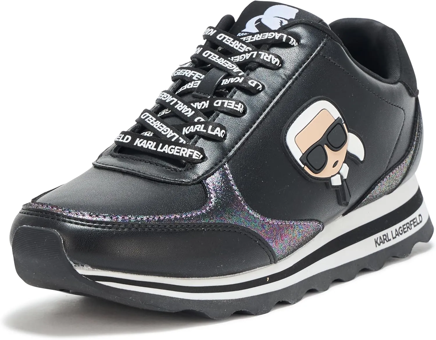 Karl Lagerfeld Paris Women's Meade Everyday Lace Up Sneaker
