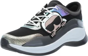 KARL LAGERFELD womens Coty Everyday Lace Up Sneaker