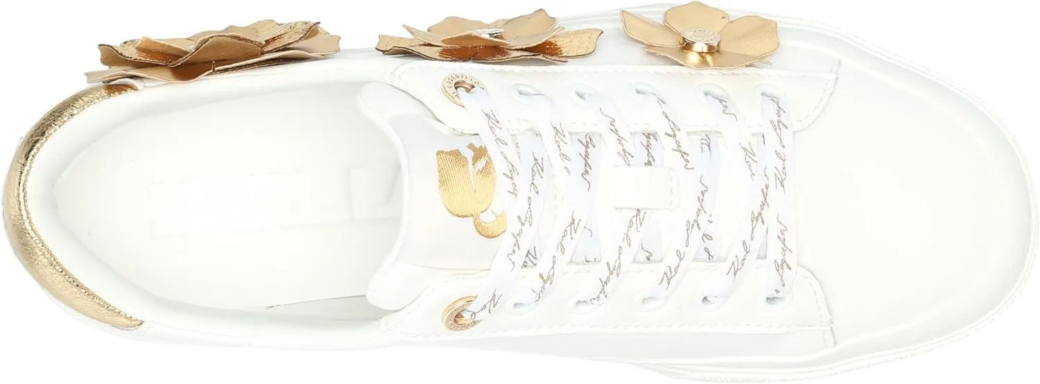 KARL LAGERFELD womens Georgia Lace Up Sneaker