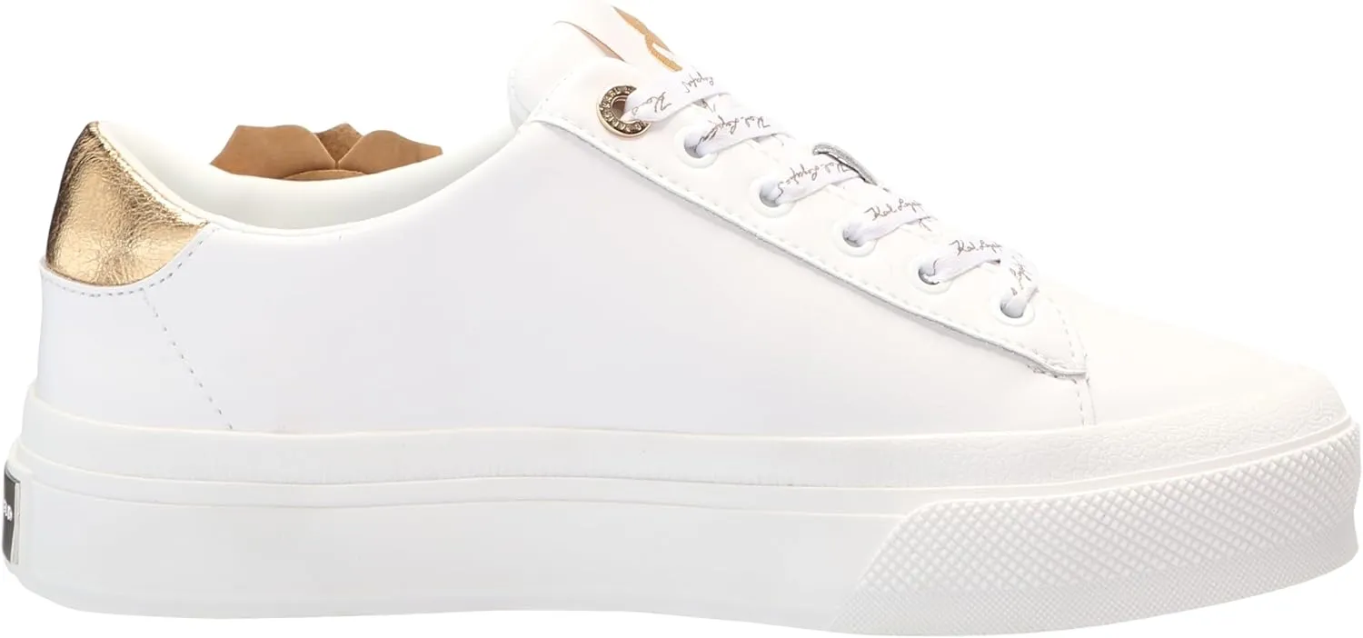 KARL LAGERFELD womens Georgia Lace Up Sneaker