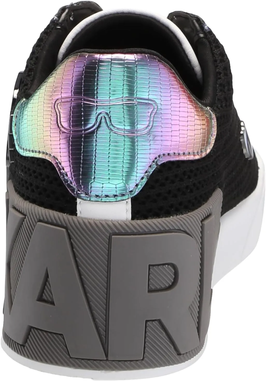 KARL LAGERFELD womens Mavise Pins Everyday Lace Up Sneaker