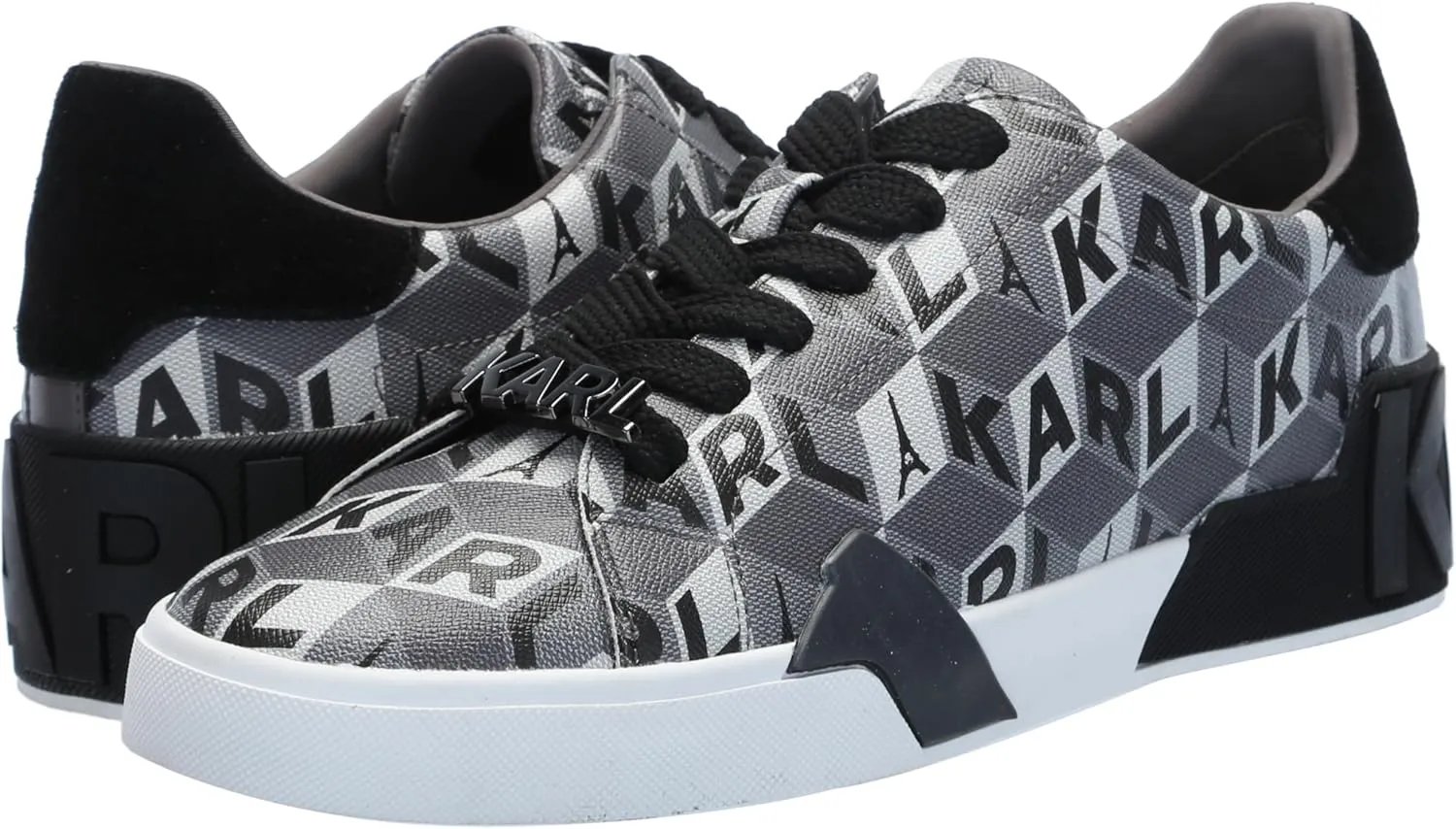KARL LAGERFELD Women's Melora Lace Up Sneaker