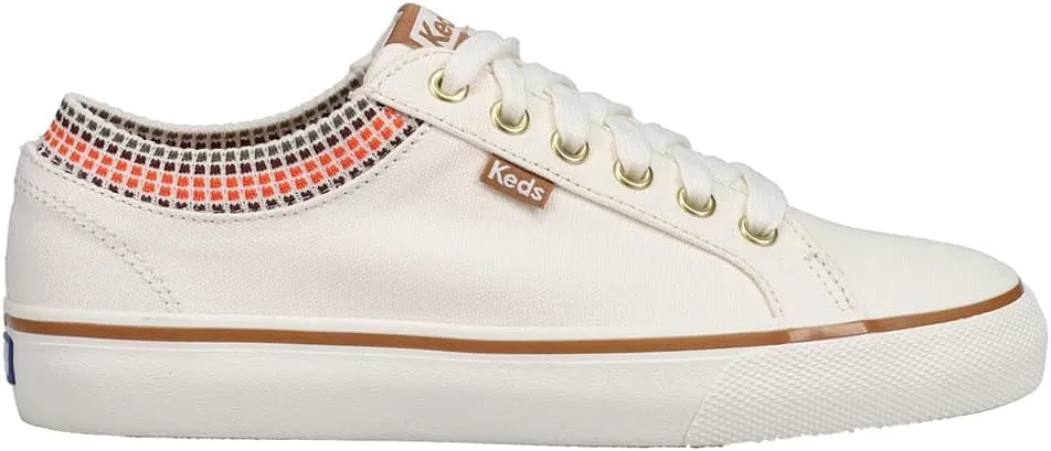 Keds Women's Jump Kick Rib Knit Lace Up Sneaker