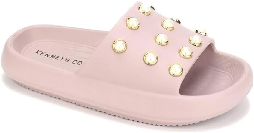 Kenneth Cole Women's Mello Eva Pearl Slide Sandal