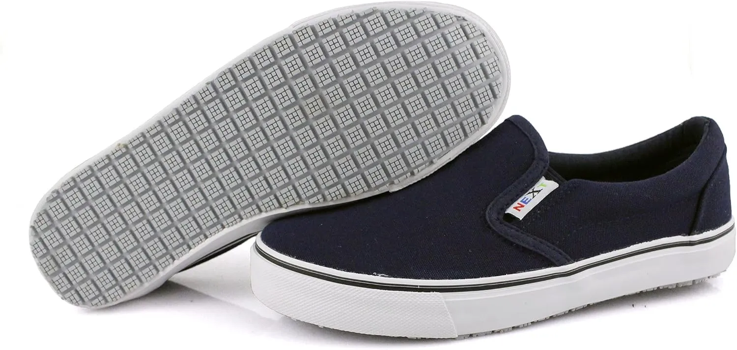 Laforst Mens Sunbrella Cotton Upper Nonslip Slip On Flat Fashion Shoes