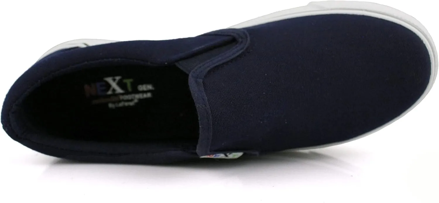 Laforst Mens Sunbrella Cotton Upper Nonslip Slip On Flat Fashion Shoes