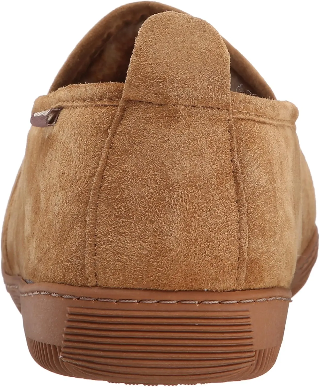 Lamo Men's Romeo Slip-on Shoe, Suede, Chestnut