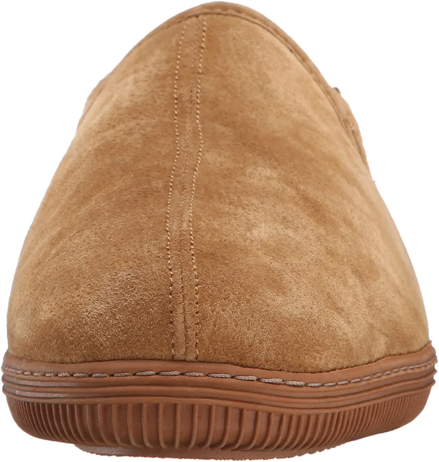 Lamo Men's Romeo Slip-on Shoe, Suede, Chestnut