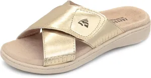LazyStep Women's Orthotic Slide Sandals with Arch Support & Adjustable Straps