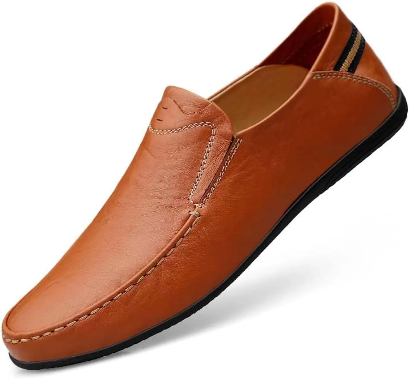 Loafer Premium Genuine Leather Men's Casual Shoes Slip On Mens Driving Penny Loafers for Men Lightweight Breathable