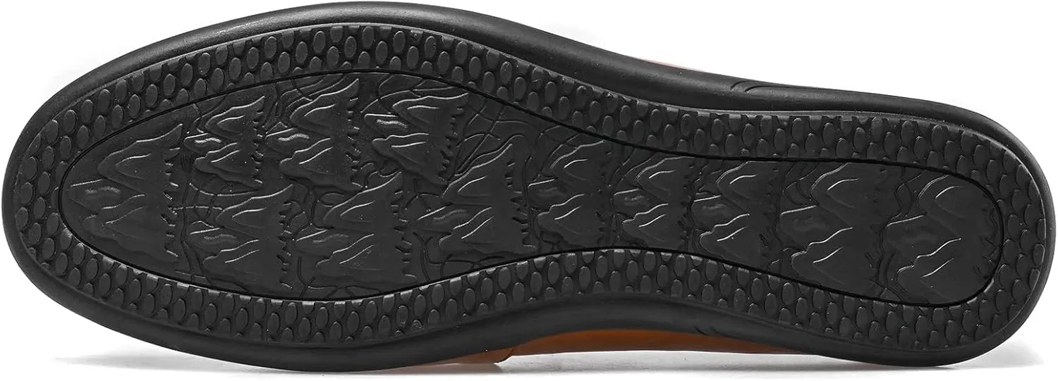Loafer Premium Genuine Leather Men's Casual Shoes Slip On Mens Driving Penny Loafers for Men Lightweight Breathable