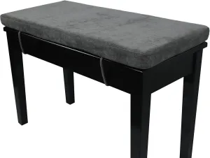 Loveboat Washable Bench Cushion, Non-Slip Bench Pad for Shoe Storage, Window, Piano, Dining 30"x14"x2" Dark Grey