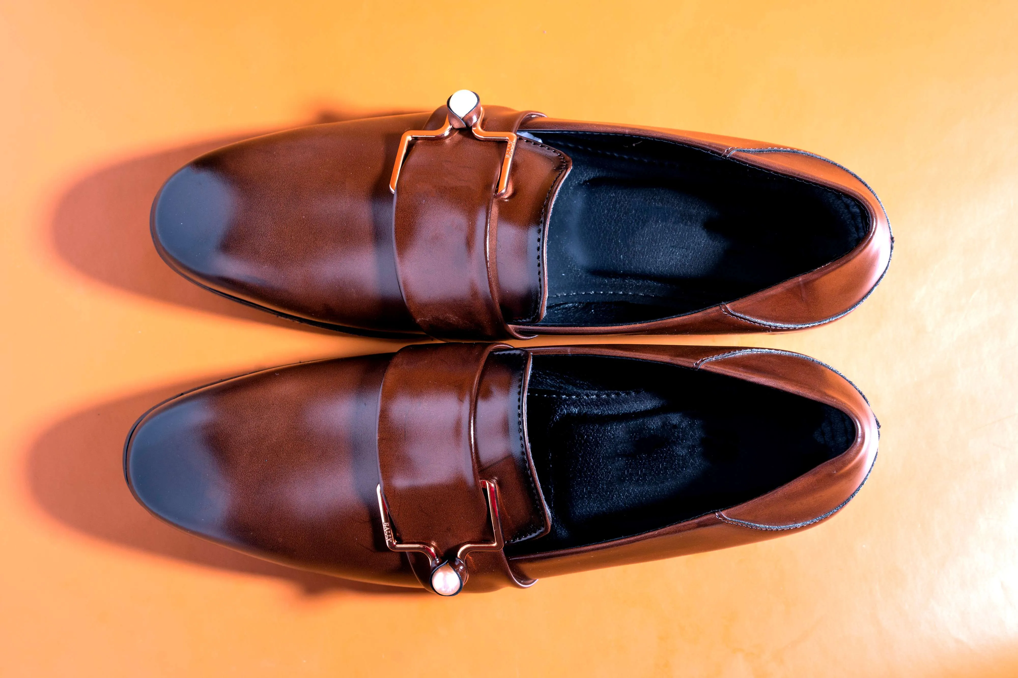 Luxury Design Brown Party Wear Premium Quality Loafer For Men-Unique and Classy