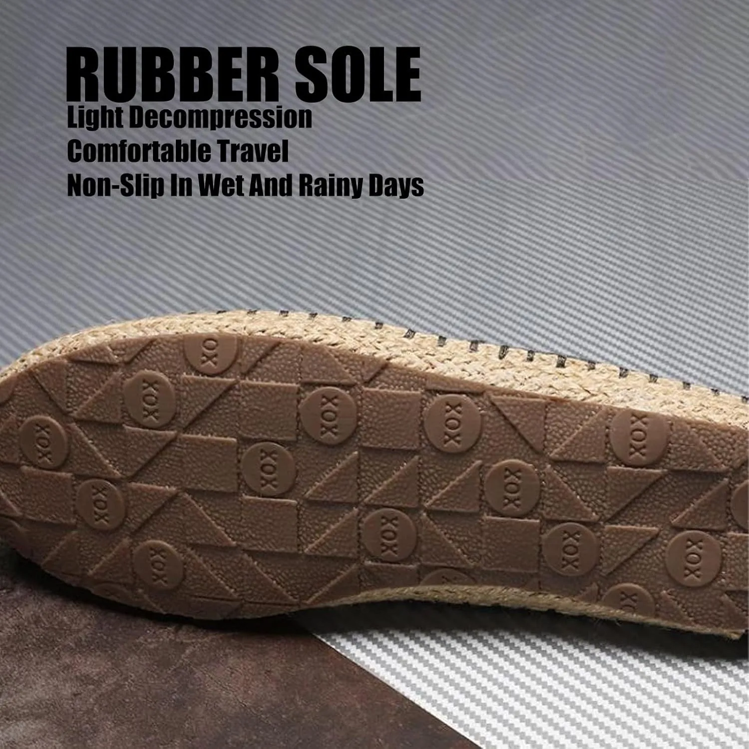 Men's Canvas Slip On Espadrille Loafer,Simple Leisure Walking Sneakers Moccasins Boat Shoes Comfortable Breathable Flats Driving Shoes