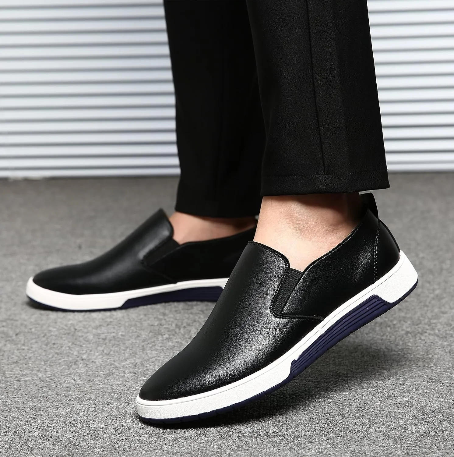 Men's Casual Lofer Shoes Slip On Fashion Sneakers