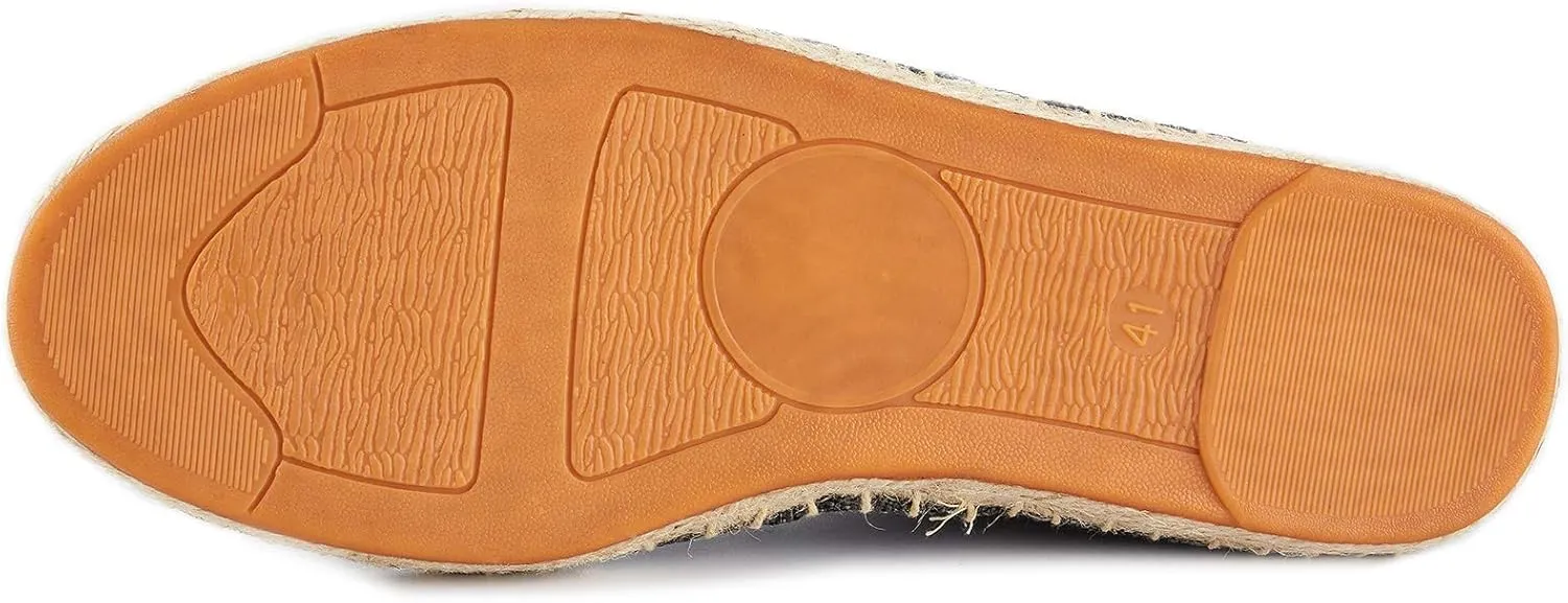 Men's Classic Slip on Flat Espadrilles