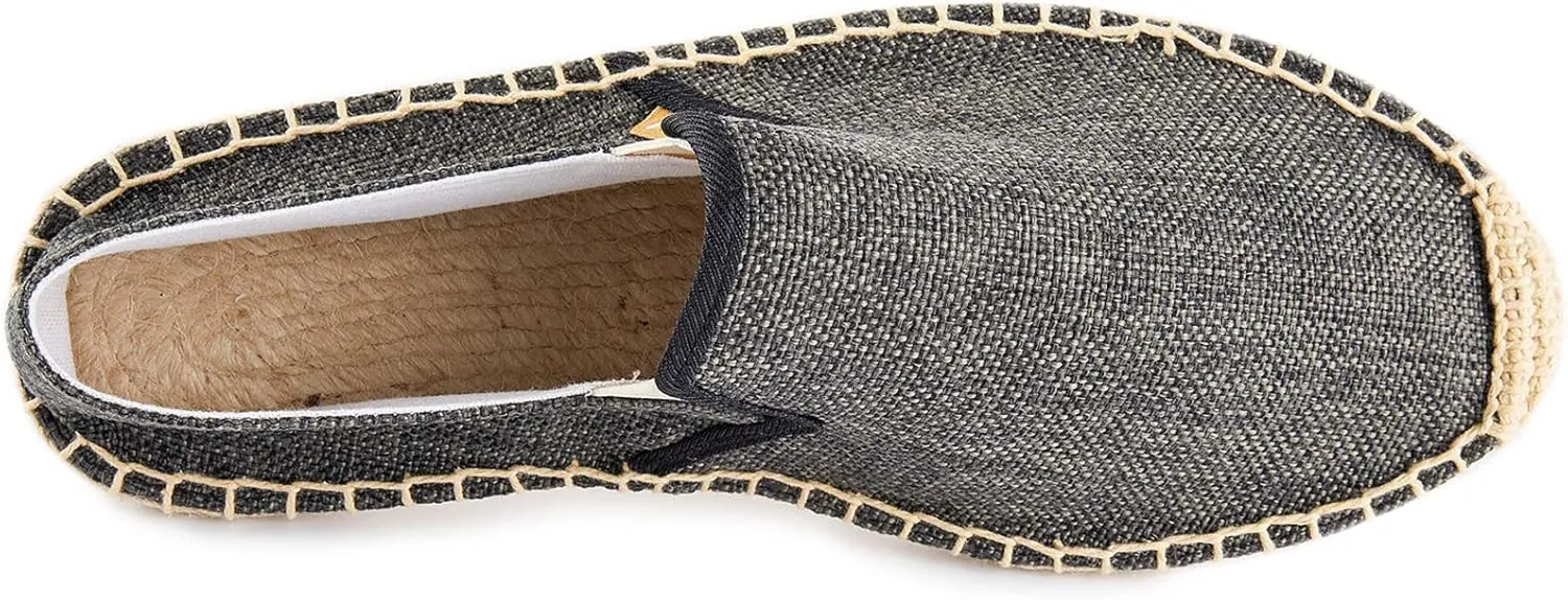 Men's Classic Slip on Flat Espadrilles