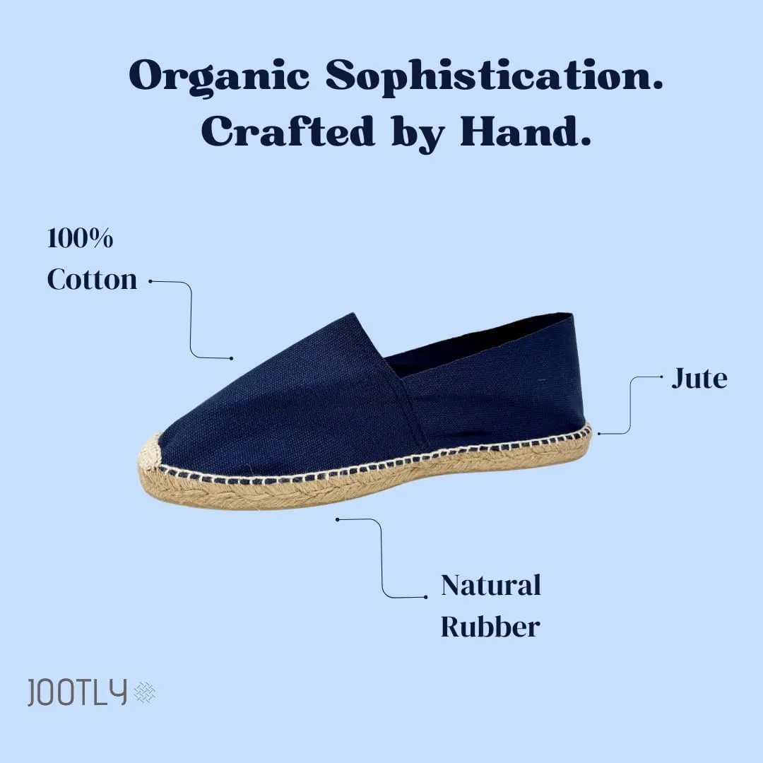 Men's Espadrille Flats Loafer Slip On
