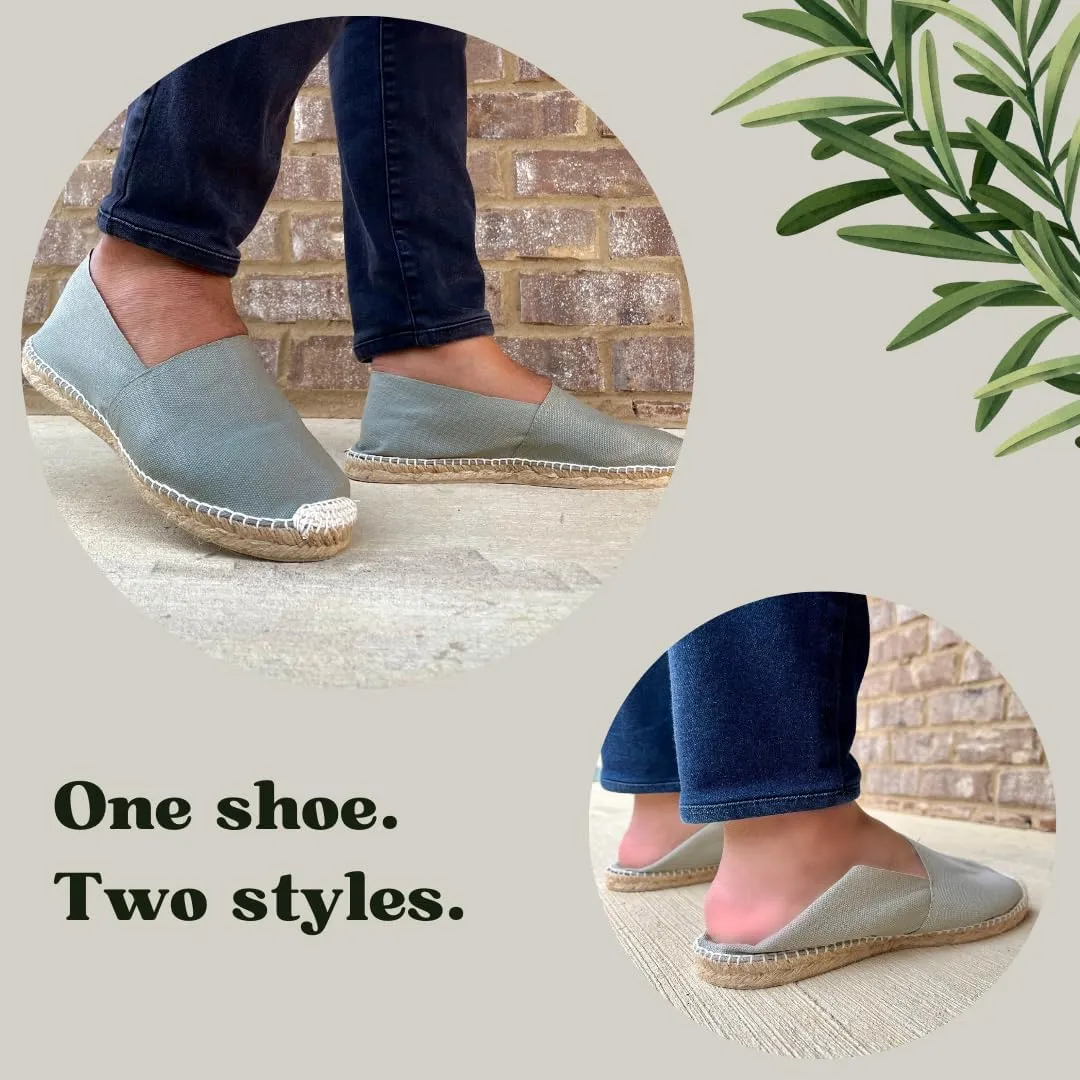 Men's Espadrille Flats Loafer Slip On