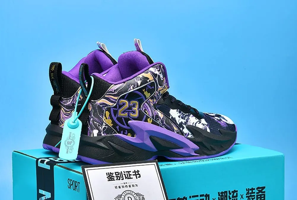 Men's High Top Basketball Shoes Outdoor Sports Running Tennis Sneakers