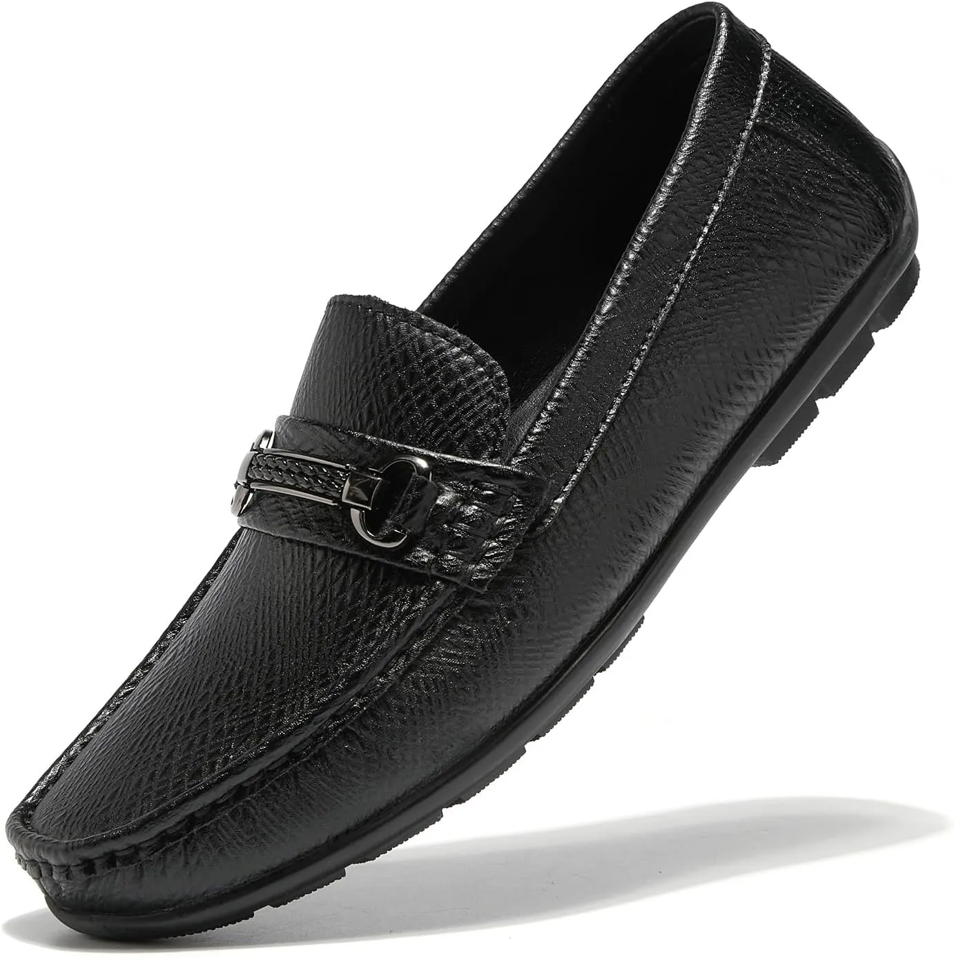 Men's Loafers Casual Slip On Shoes Driving Boat Shoes Soft Penny Loafers for Men