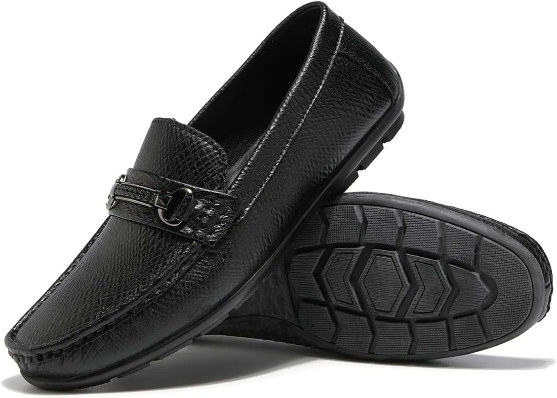 Men's Loafers Casual Slip On Shoes Driving Boat Shoes Soft Penny Loafers for Men