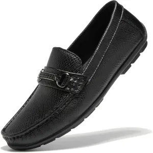 Men's Loafers Casual Slip On Shoes Driving Boat Shoes Soft Penny Loafers for Men