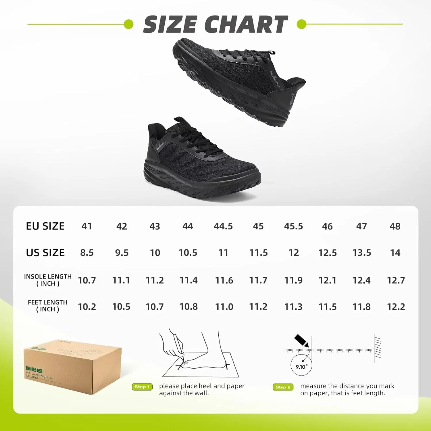 Men's Orthopedic Diabetic Wide Running Shoes: Comfortable Arch Support Plantar Fasciitis Sports Shoes for Easy On/Off, High Arch Orthotic Swollen Tennis Fashion Sneakers for Foot and Heel Pain Relief